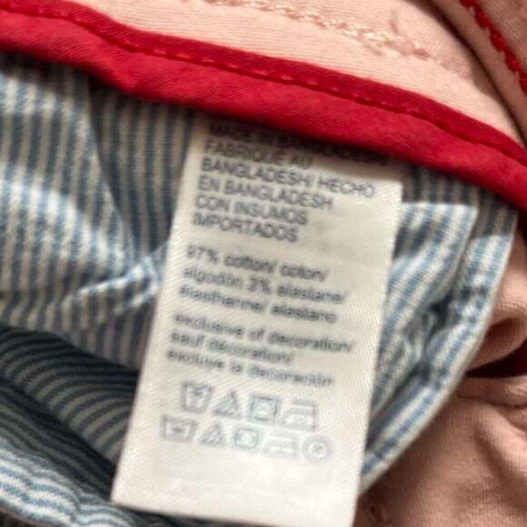 Tommy Hilfiger Classic cropped pink straight-cut trousers size 12 - Picture 4 of 13